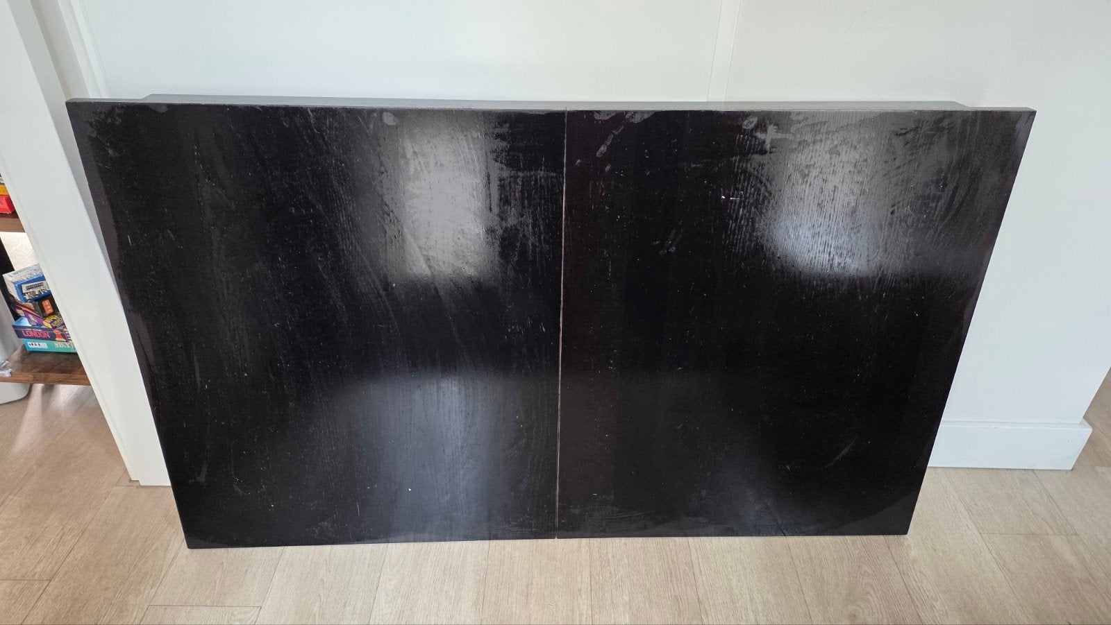 Ikea Bjursta extendable eettafel - Zwart, gebruikt, Ophalen, Gebruikt