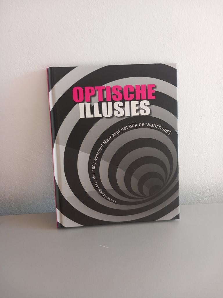 Optische Illusies Boek - in nieuwstaat, Boeken, Ophalen of Verzenden, Zo goed als nieuw, Onbekend