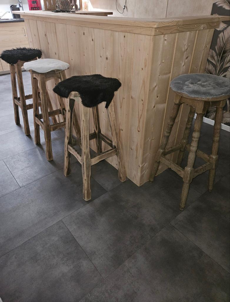 Tuin bar, Tuin en Terras, Tuinsets en Loungesets, Ophalen, Zo goed als nieuw, Steigerhout, Tuinset