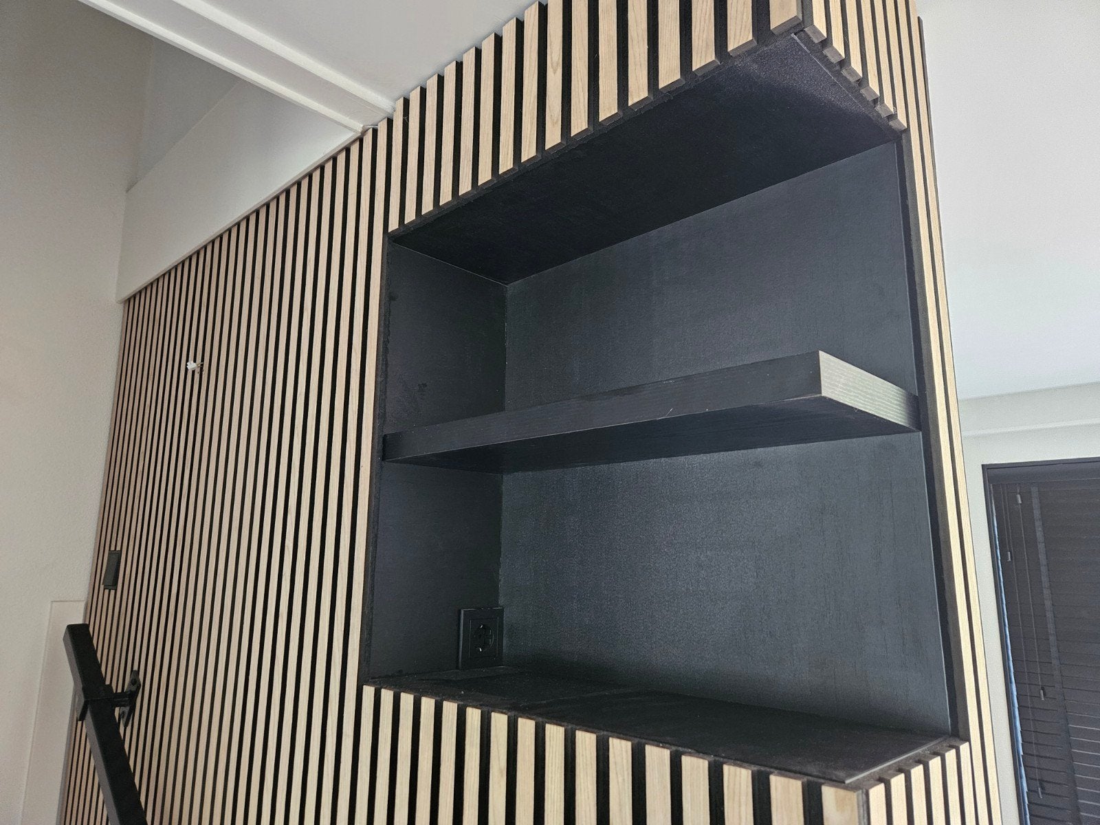Cinewall met haard en tv-nis, Ophalen, Nieuw