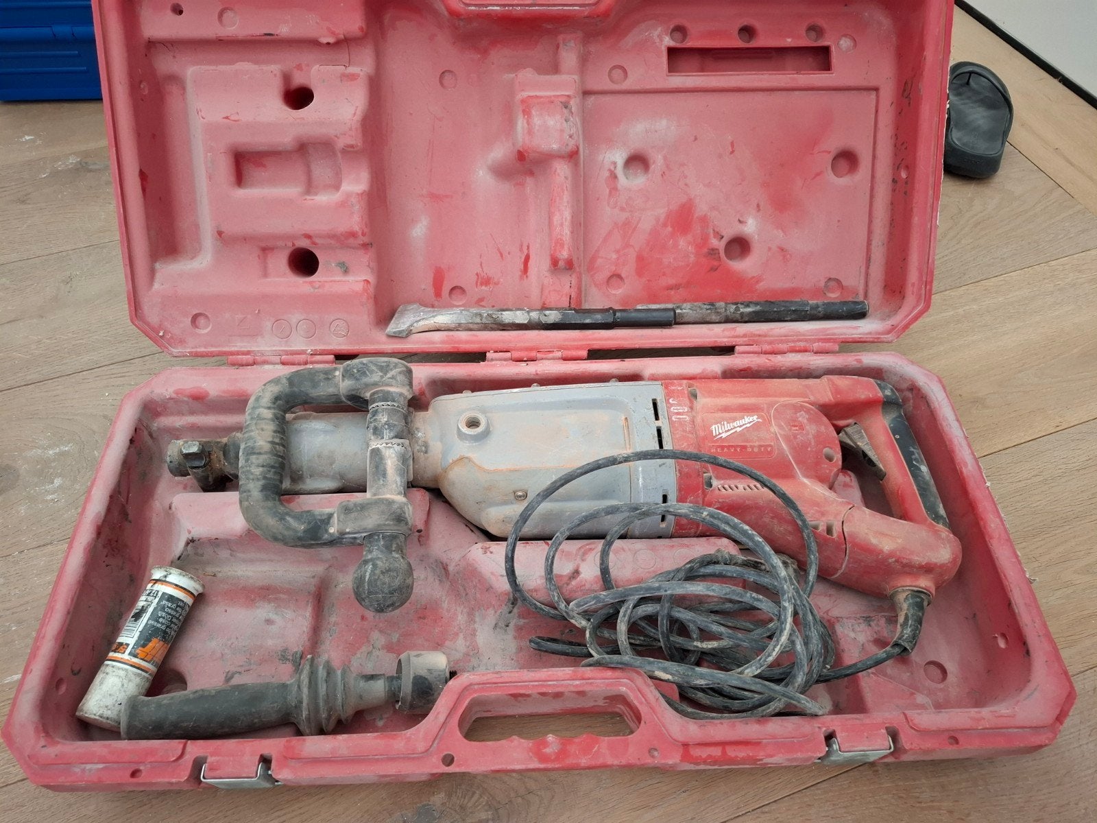 Milwaukee Heavy Duty breekhamer in koffer, Ophalen, Gebruikt, Overige typen, Milwaukee