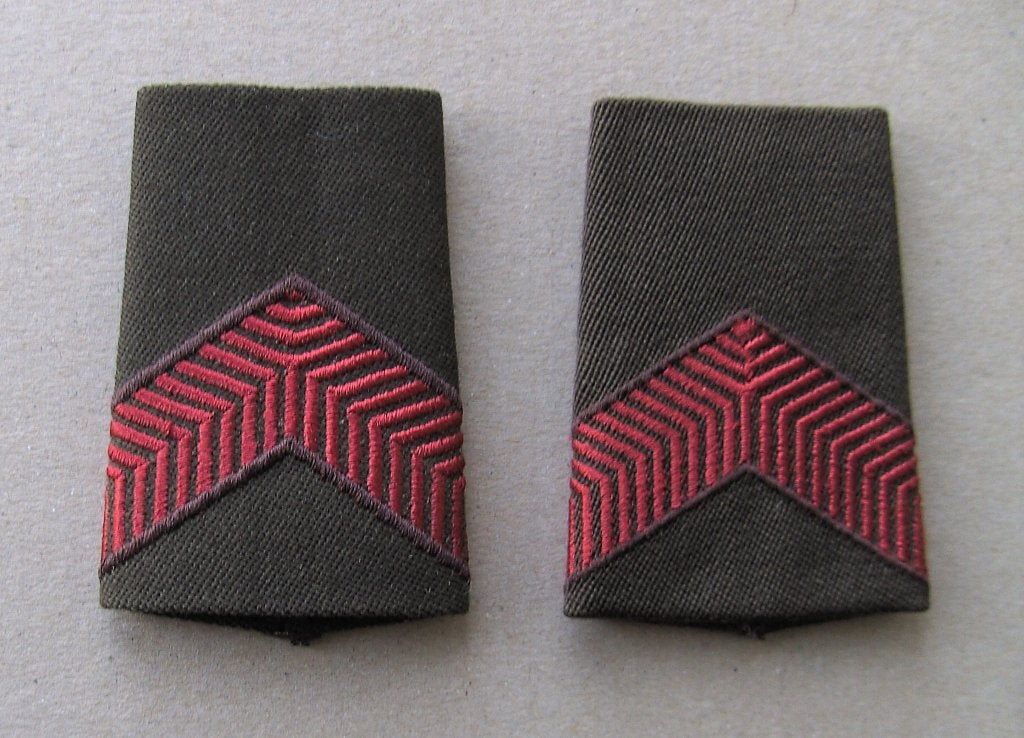 rangen DT63 jas - Soldaat.2, Ophalen of Verzenden, Landmacht, Nederland, Embleem of Badge