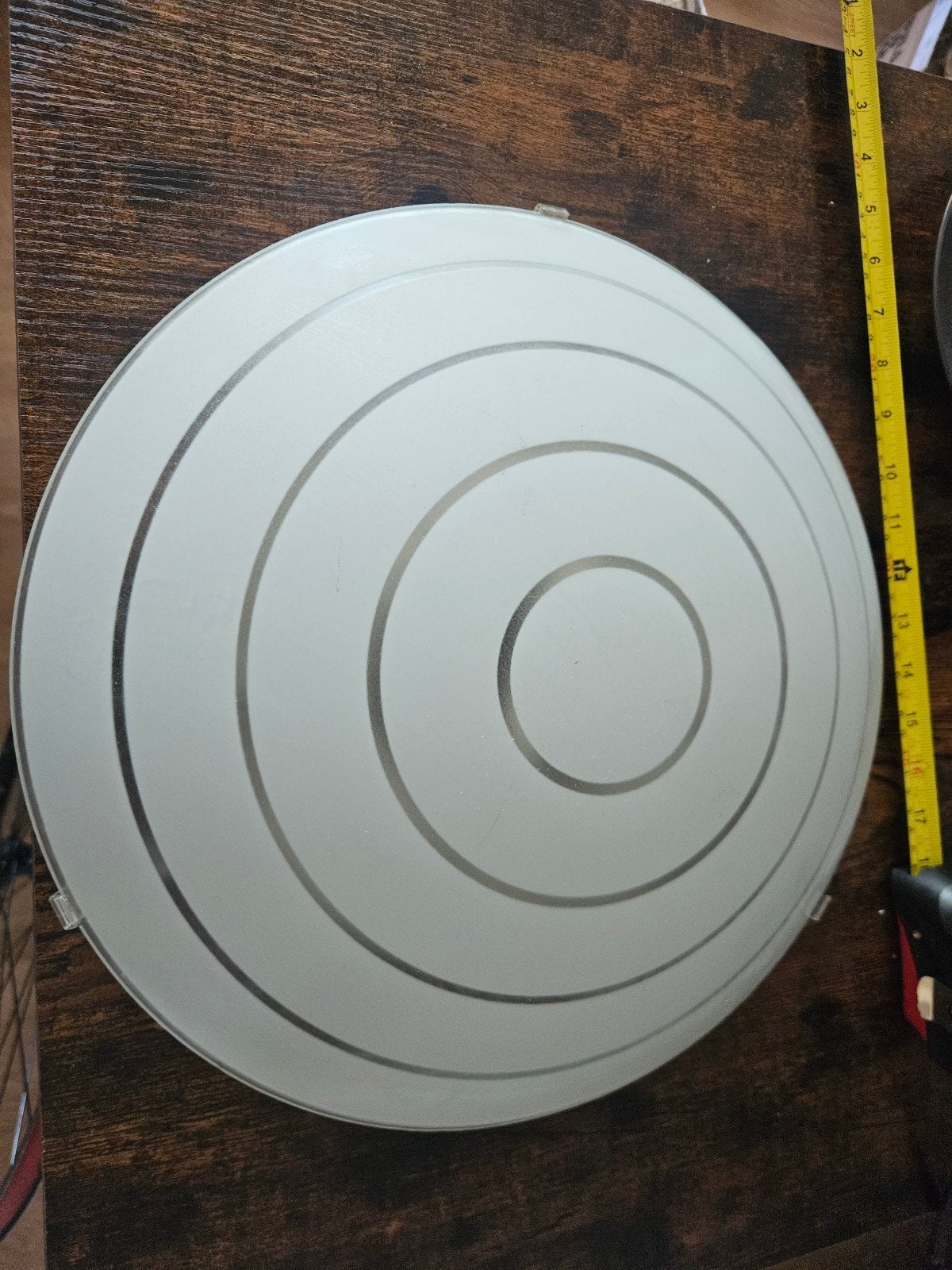 IKEA plafondlamp, Huis en Inrichting, Ophalen, Gebruikt, Glas, Modern