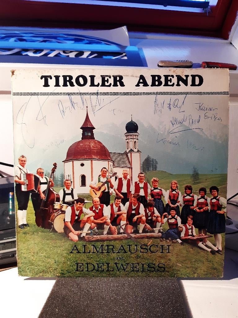 lp Tiroler abend-Almrausch und edelweiss (Z214-134), Ophalen of Verzenden, Zo goed als nieuw, 12 inch
