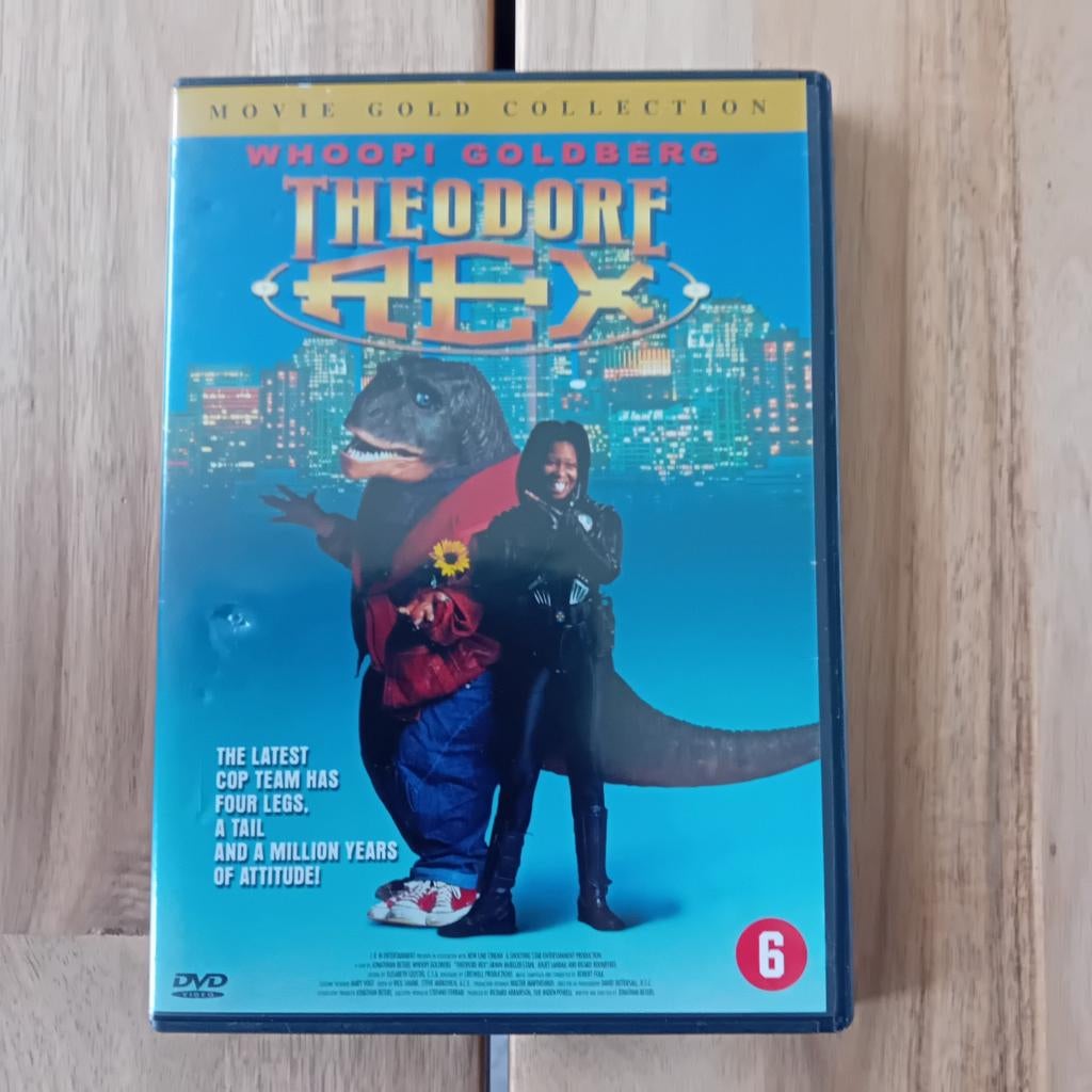 Theodore Rex DVD - Whoopi Goldberg Science Fiction Film, Vanaf 6 jaar, Ophalen of Verzenden, Gebruikt, Science Fiction