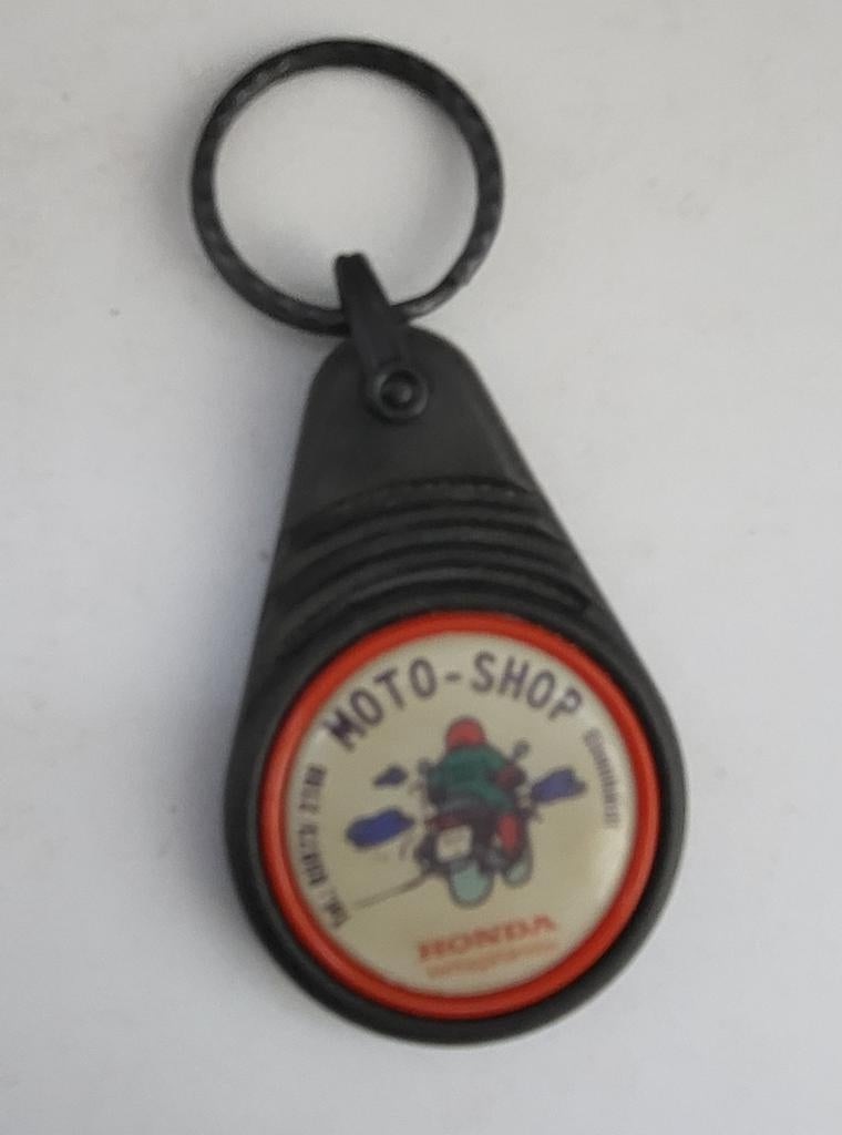 Vintage Honda Moto-Shop Sleutelhanger, Verzamelen, Ophalen of Verzenden, Gebruikt, Merk