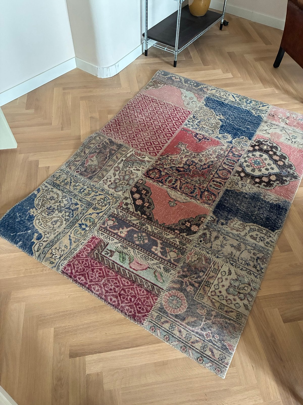 IKEA Silkeborg Perzisch tapijt - 140x197,5 cm, Ophalen, Gebruikt, 100 tot 150 cm, 150 tot 200 cm