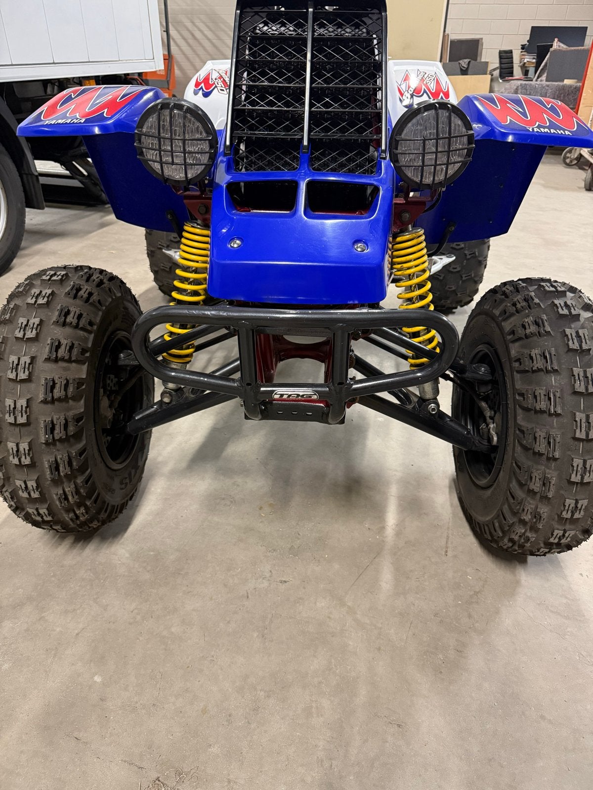 Yamaha Banshee YFZ 350 voorveren geel - Quad onderdelen, Ophalen of Verzenden