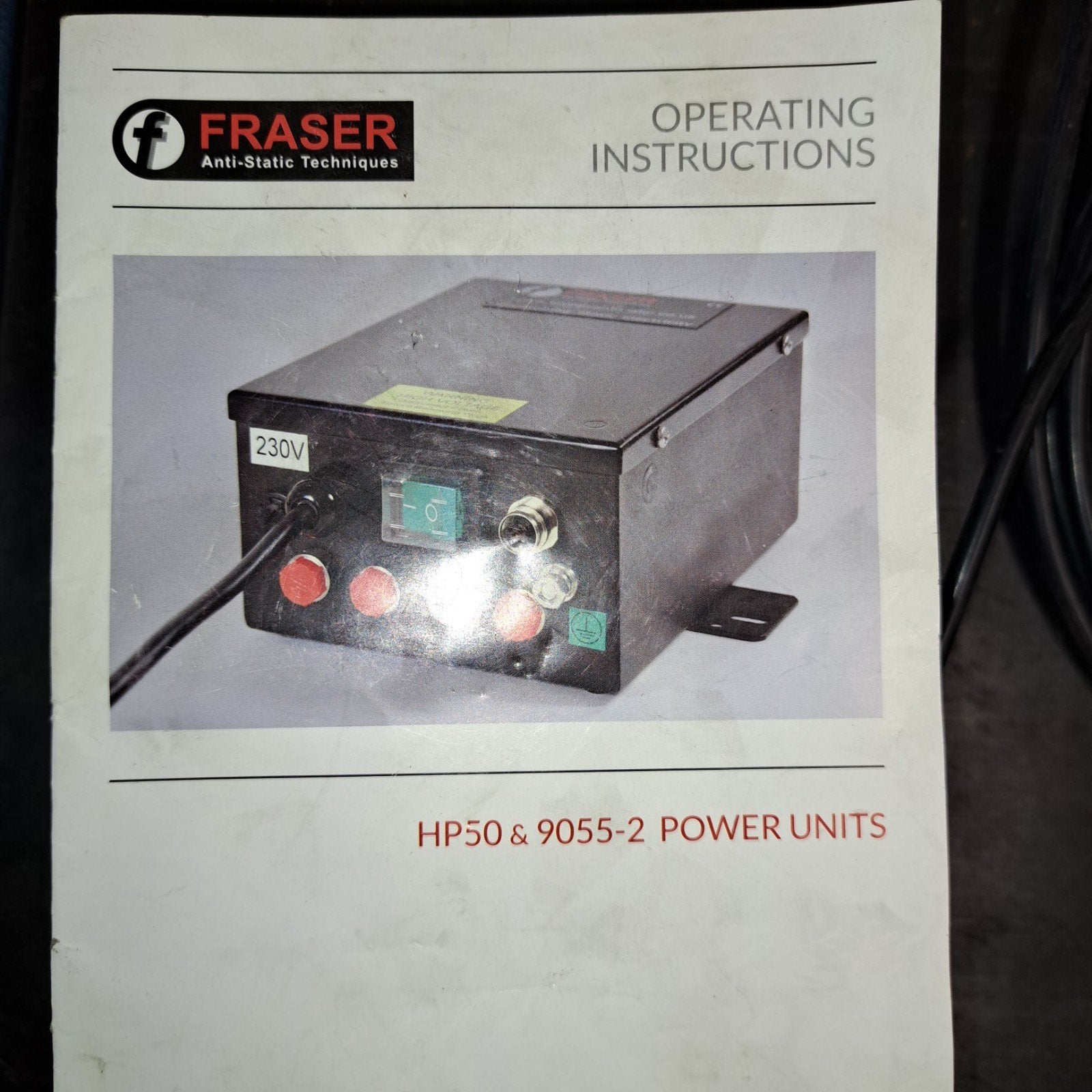 Fraser HP50 & 9055-2 Power Unit - Antistatische Techniek, Ophalen of Verzenden