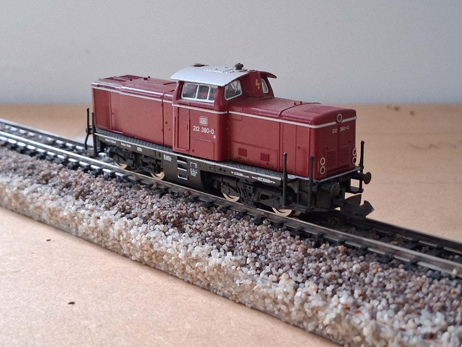 fleischmann dieselloc BR 212 N-spoor, Gebruikt, Verzenden, Fleischmann, Analoog