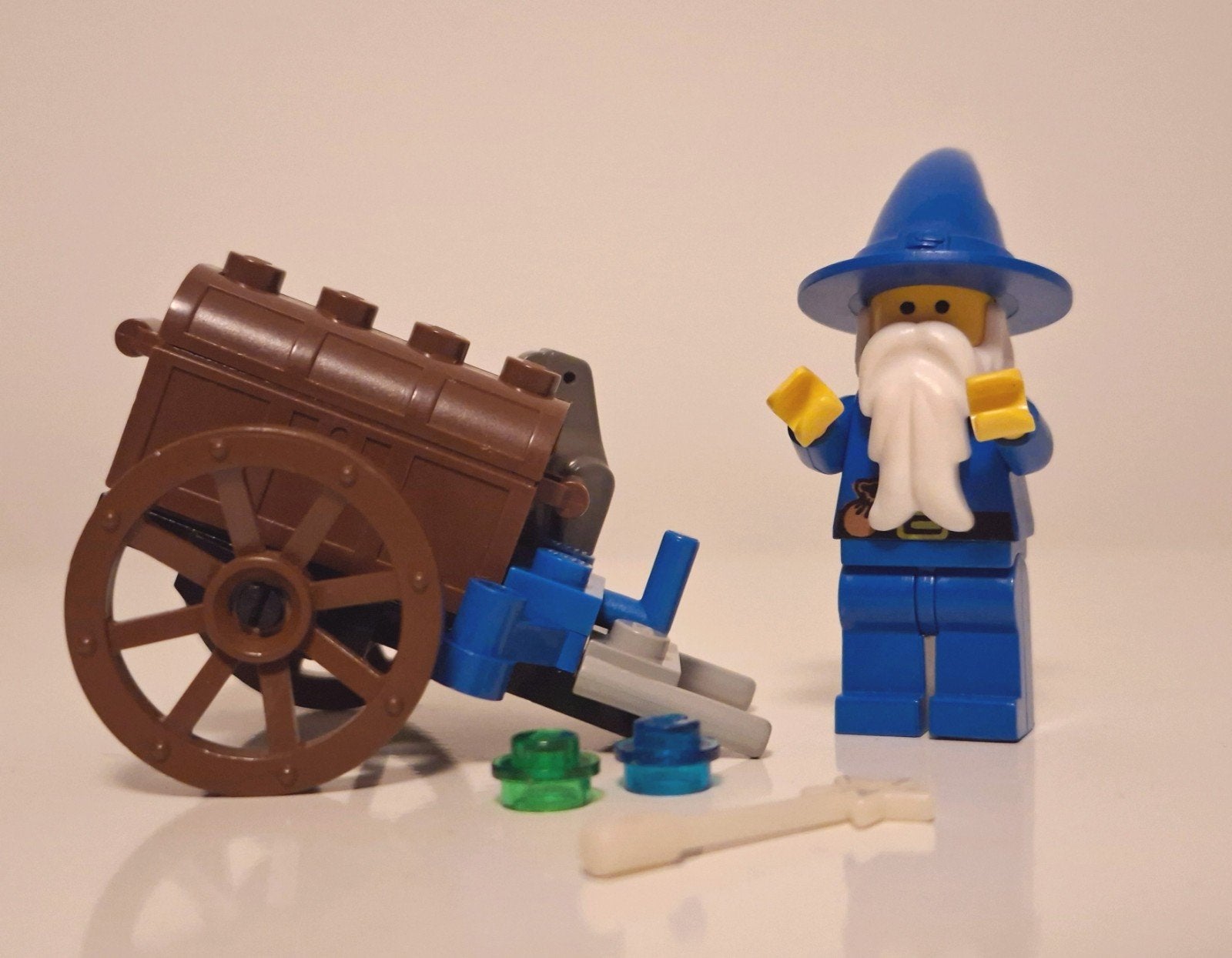 LEGO Castle, Dragon Masters & Knights set 1736 Wizard's Cart, Ophalen of Verzenden, Gebruikt, Lego, Castle