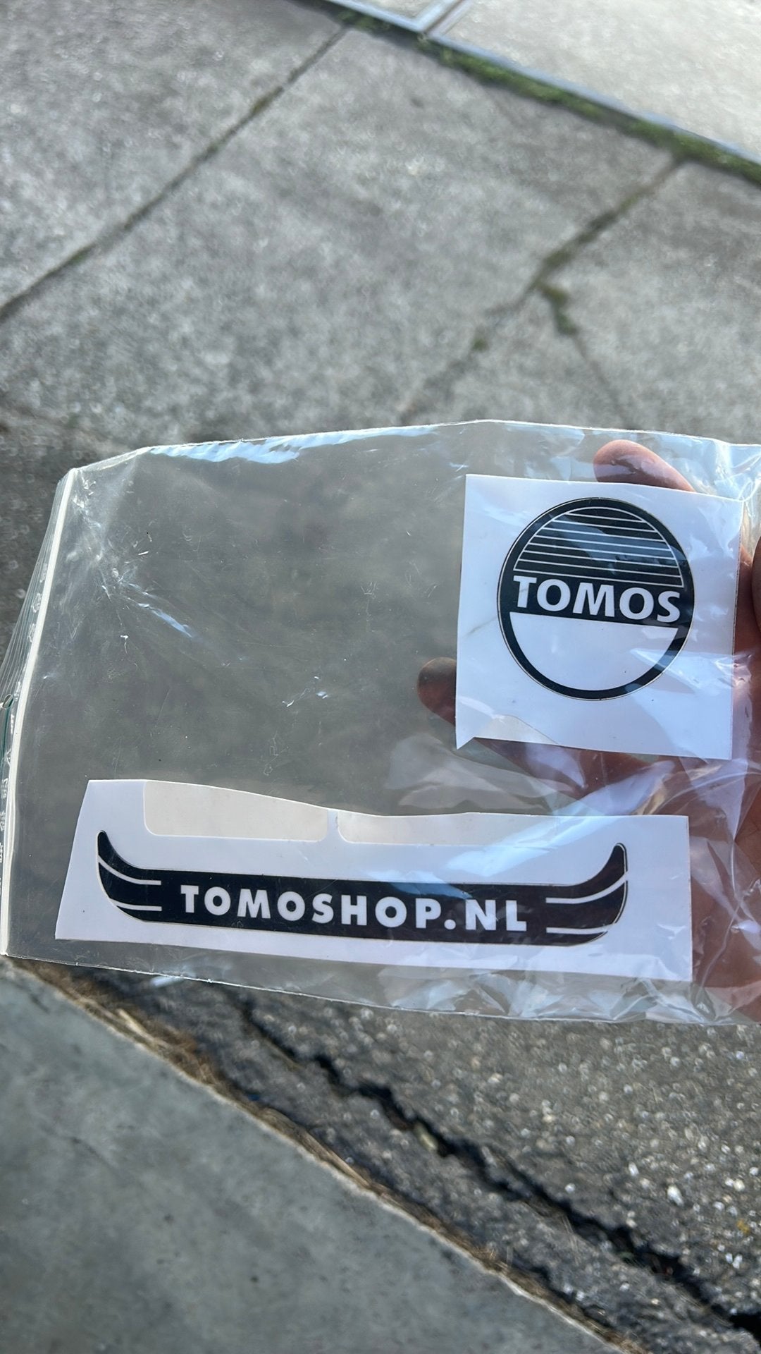 2 Tomos stickers, Ophalen of Verzenden
