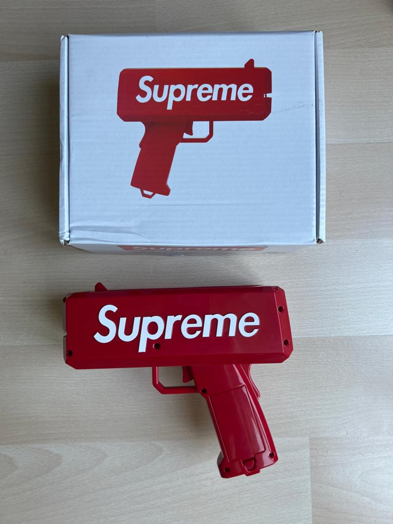 Supreme Cash Cannon Money Gun - Nieuw in doos, Ophalen of Verzenden, Nieuw, Overige typen