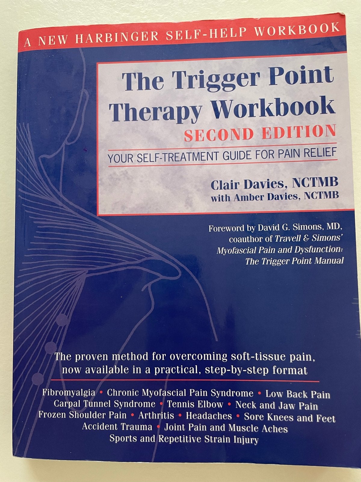 The Trigger Point Therapy Workbook - Pijnverlichting, Ophalen of Verzenden, Zo goed als nieuw, Gezondheid en Conditie