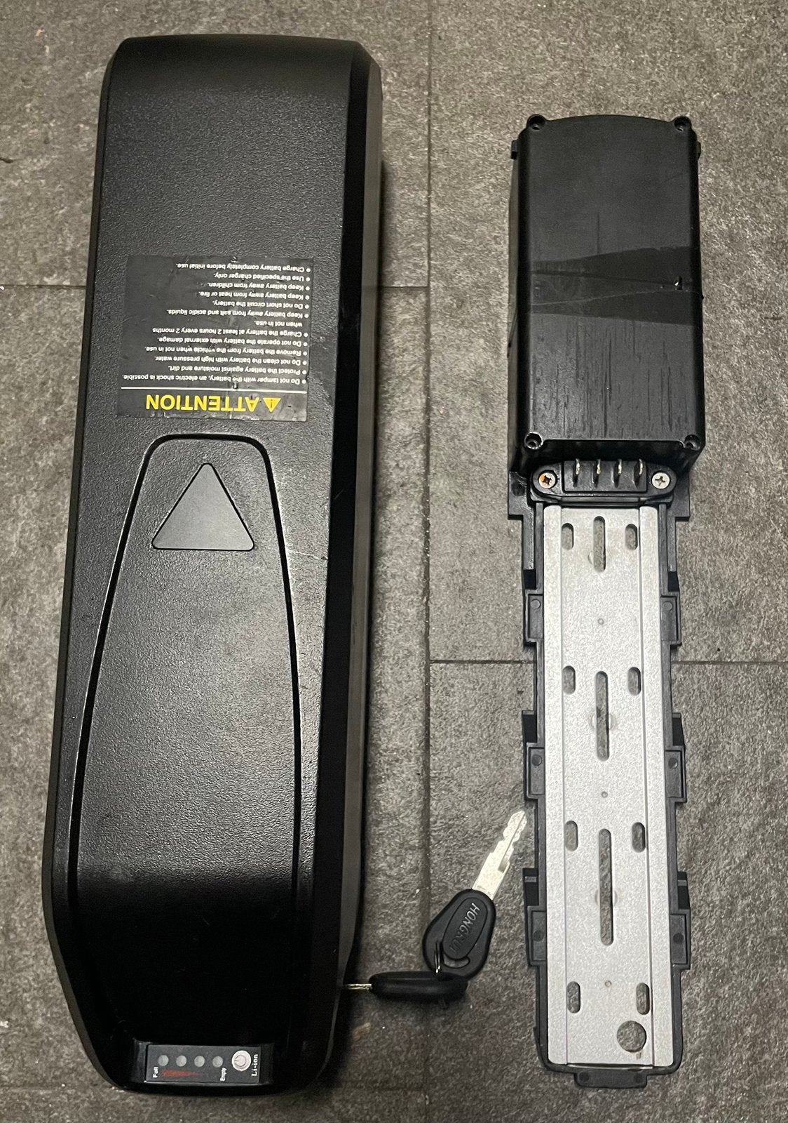 Fatbike accu 4 pins inclusief accuslee 3 maanden oud, Zo goed als nieuw