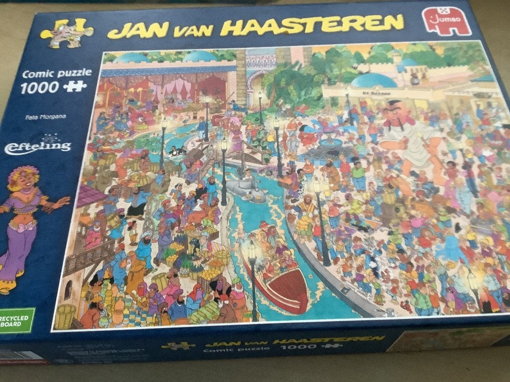 Jan van Haasteren fata morgana, Ophalen of Verzenden, 500 t/m 1500 stukjes, Zo goed als nieuw, Legpuzzel