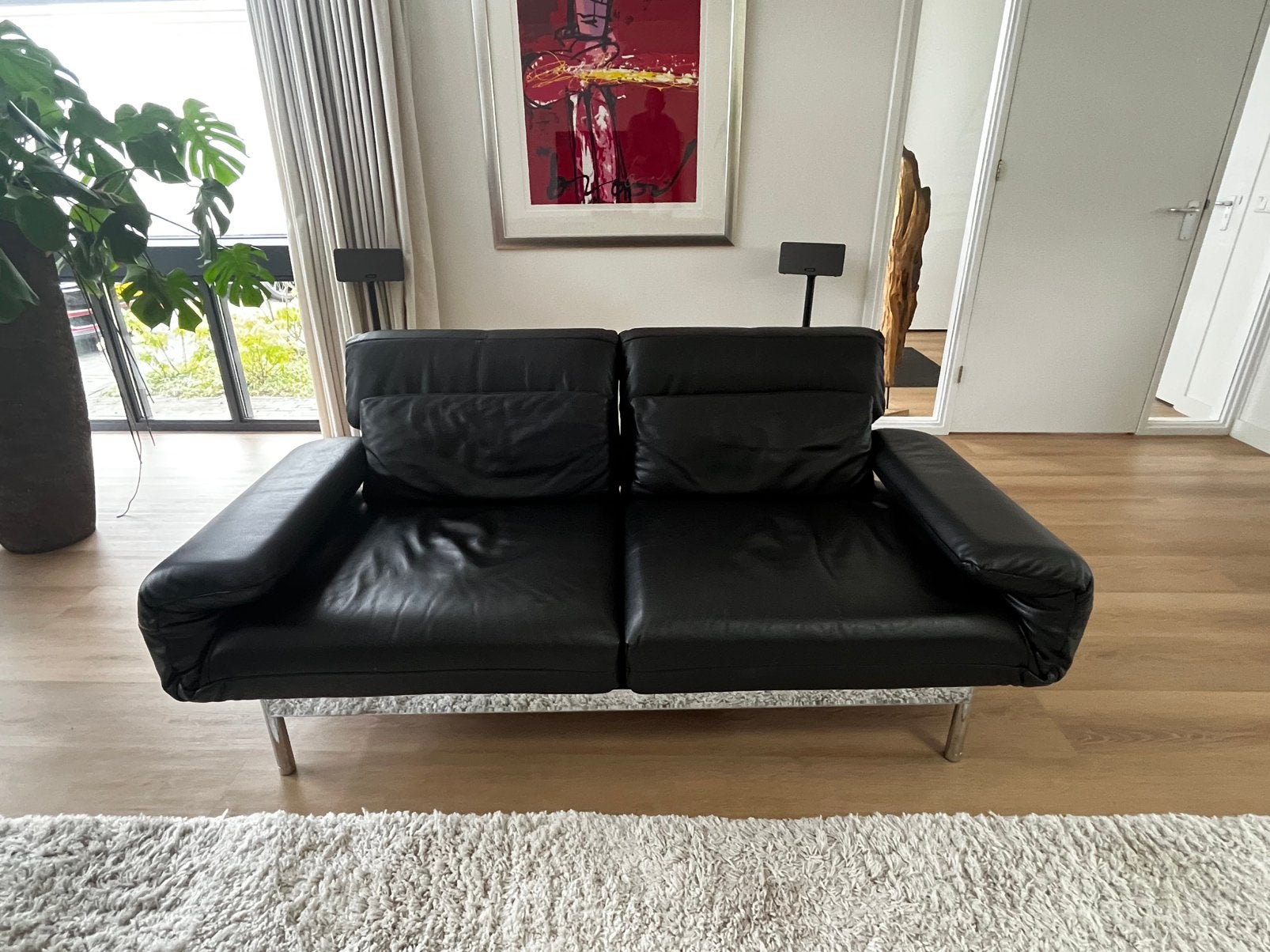 Rolf Benz PLURA 380 design bank, Ophalen, 150 tot 200 cm, Tweepersoons, Zo goed als nieuw