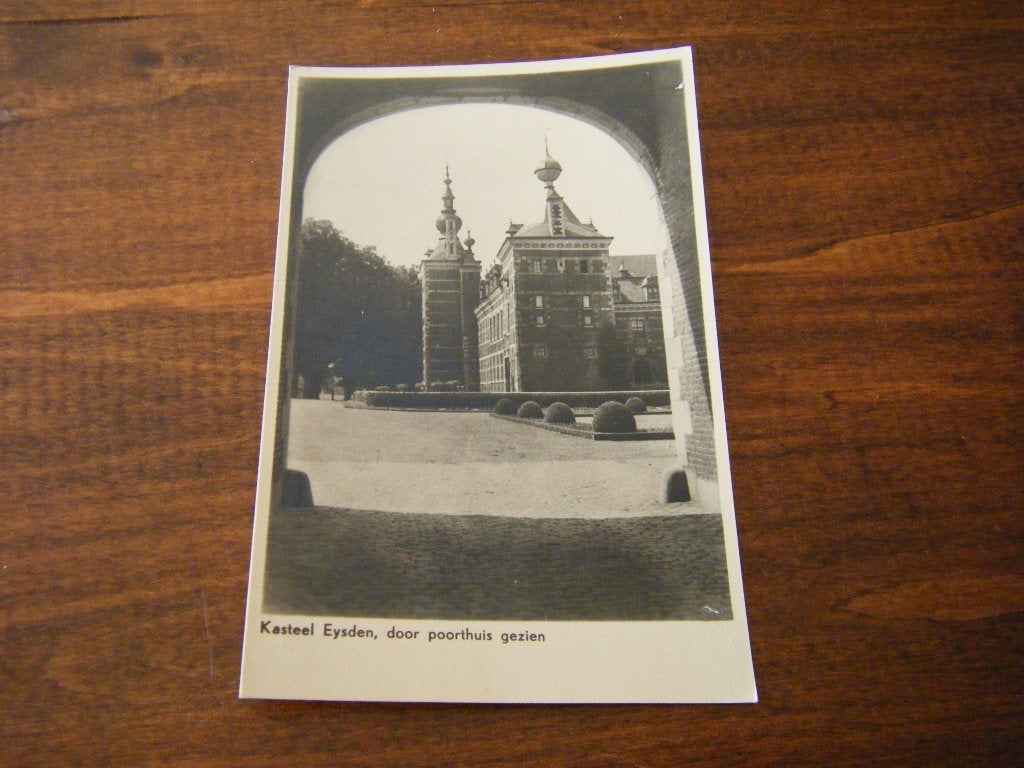 F41 - Eysden - Kasteel - Mooi/Oud, Ophalen of Verzenden, 1940 tot 1960, Limburg