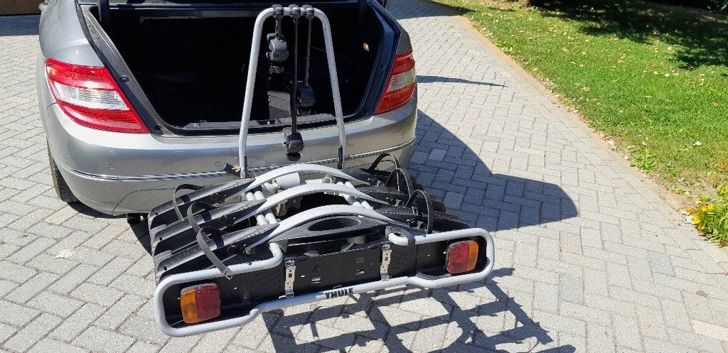 Thule fietsendrager Euroway 946/947 geschikt voor 3 fietsen, Auto diversen, Fietsendragers, Ophalen, 3 fietsen of meer, Gebruikt