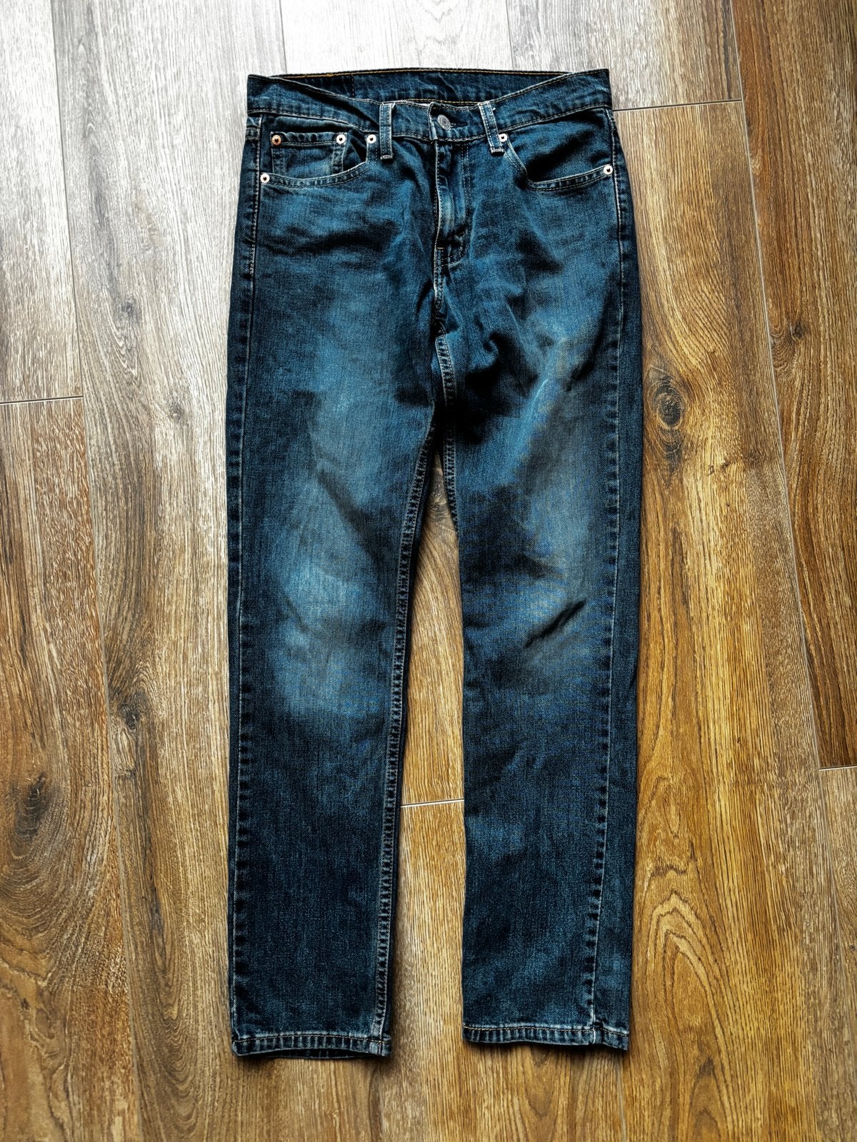 Levi's 511 Slim Fit Jeans - W30 L32, Kleding | Heren, Spijkerbroeken en Jeans, Verzenden, Gedragen, Blauw, W32 (confectie 46) of kleiner