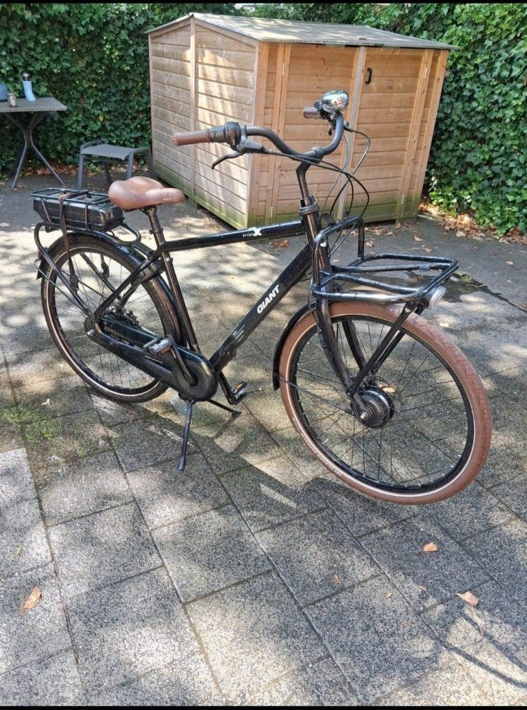 Fiets, Fietsen en Brommers, Elektrische fietsen, Ophalen, Gebruikt, Giant, 59 cm of meer
