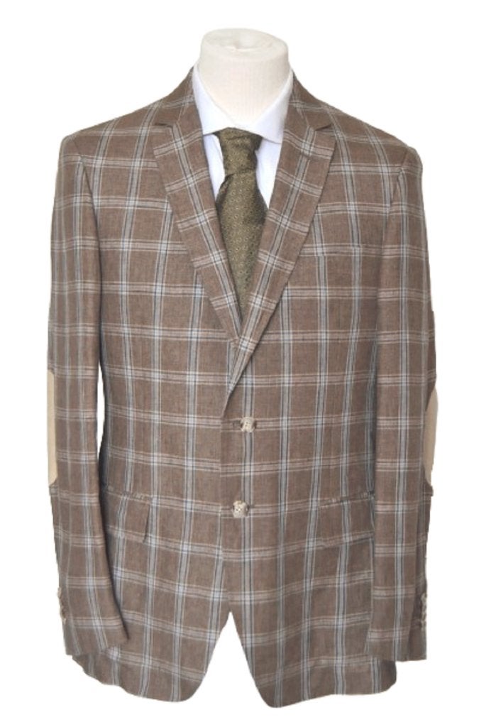 Nieuw Suitsupply linnen jasje, blazer, geruit, Mt. 50 / M, Nieuw, Ophalen of Verzenden, Suitsupply, Meerkleurig