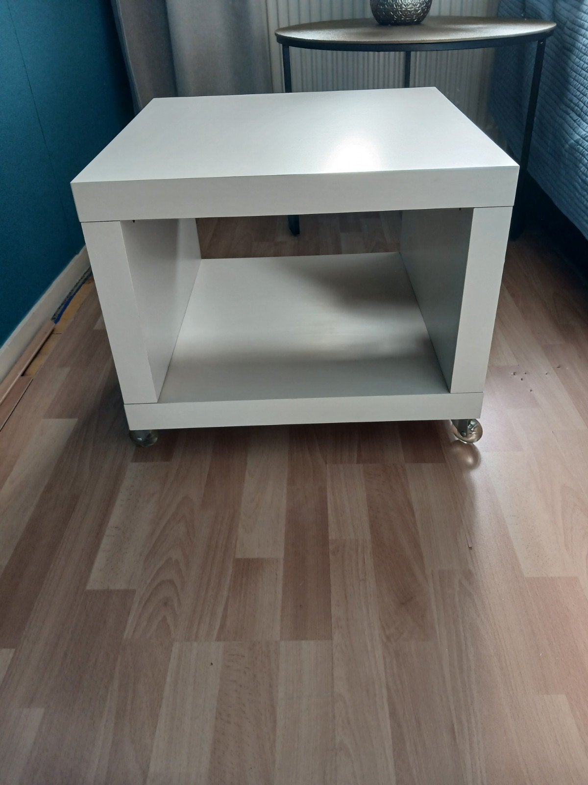 ikea lack salontafel of bijzettafel met wielletjes, Ophalen, Rechthoekig, 50 tot 100 cm, 50 tot 100 cm
