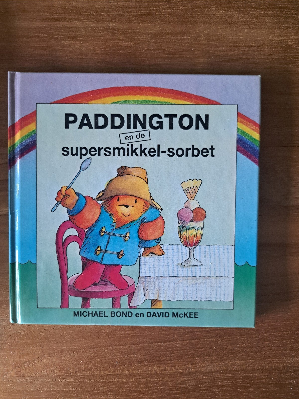 Vintage Paddington en de supersmikkel-sorbet - 1984, Boeken, Gelezen, Jongen of Meisje, Ophalen of Verzenden, Voorleesboek