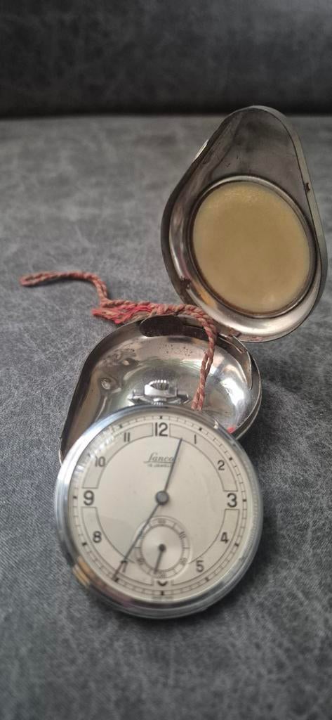 Zeldzaam Lanco 15 jewels Automatisch Zakhorloge, Overige merken, Overige materialen, Zakhorloge, 1900 tot 1930