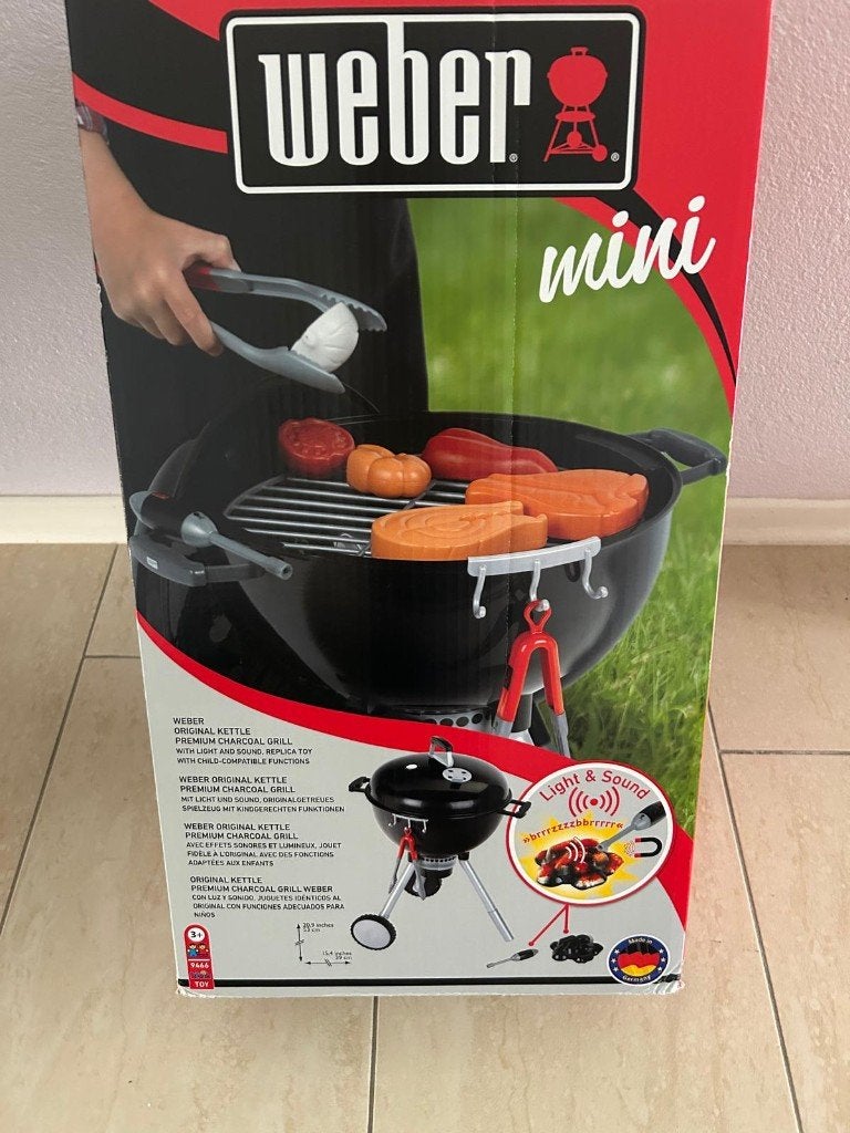Weber speelgoed bbq, Ophalen, Gebruikt