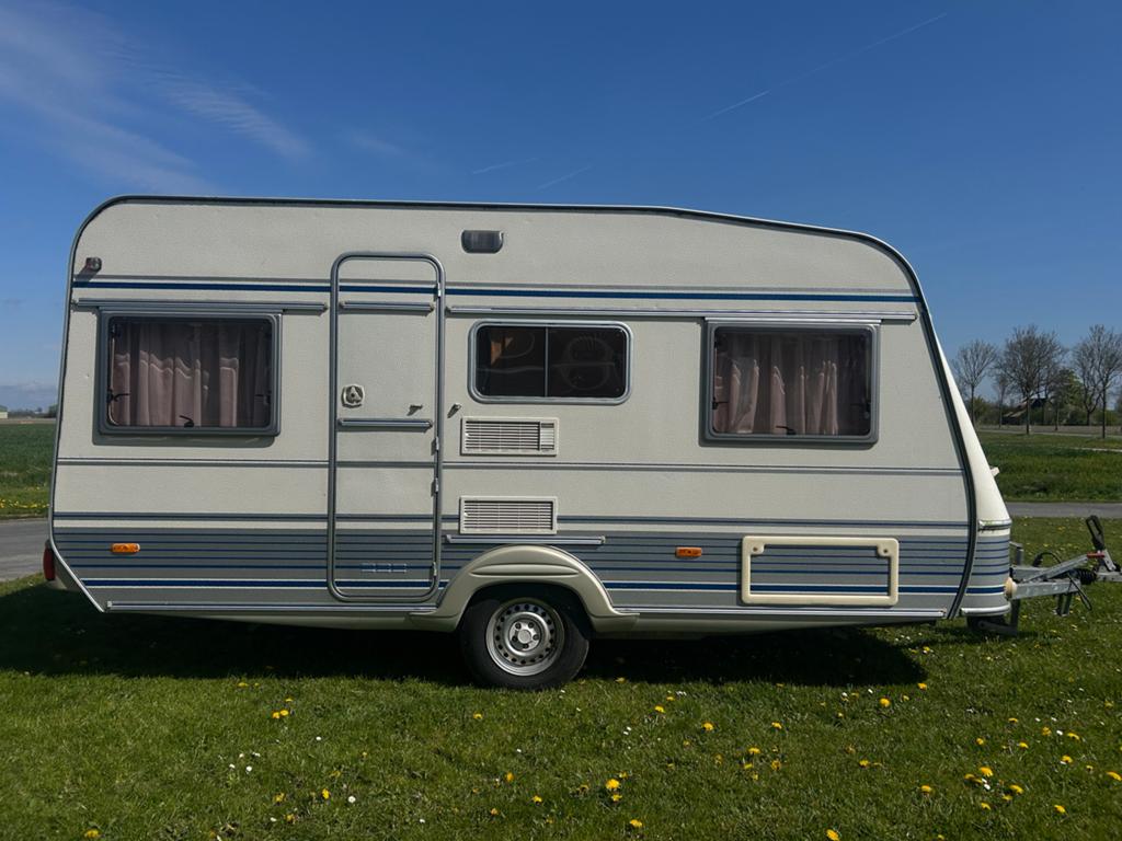 Complete TEC Caravan met voortent en luifel, Caravans en Kamperen, Rondzit, Luifel, Tot en met 4