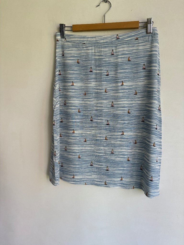 zilch rokje maat s blauw, Zo goed als nieuw, Maat 36 (S), Boven de knie, Zilch