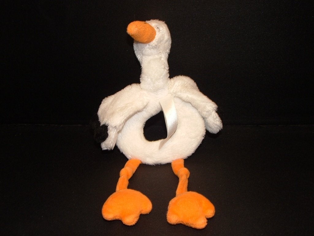 HAPPY HORSE OOIEVAAR STORCH RATTLE RAMMELAAR PLUCH, Verzenden, Nieuw, Overige typen