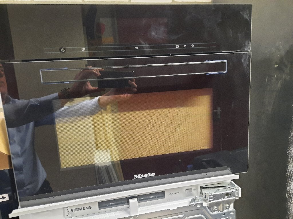 Miele stoomoven, Witgoed en Apparatuur, Ophalen, 45 tot 50 cm, Nieuw, Inbouw
