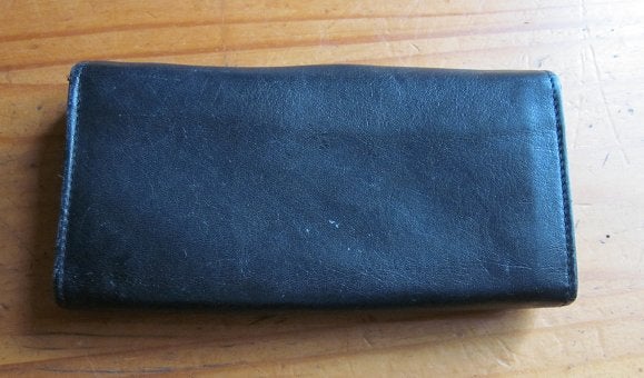 portemonnee prym zwart knip vintage beurs dames retro black, Antiek en Kunst, Ophalen of Verzenden