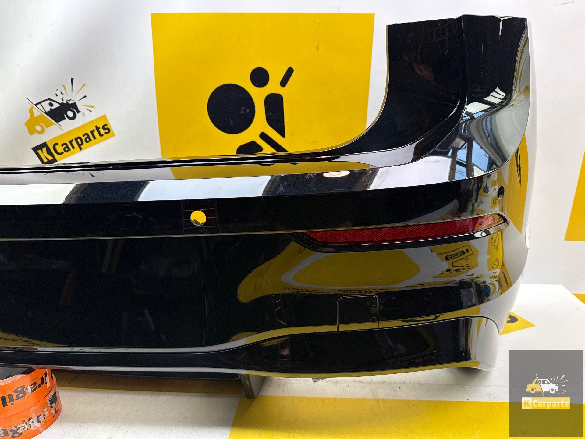 VW Golf 8 R VIII R R20 6XPDC Bumper 5H6807421E Achterbumper, Gebruikt, Volkswagen, Volkswagen AG, Achter