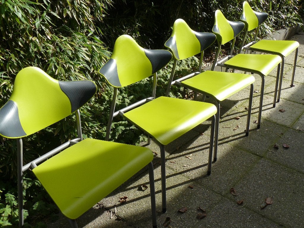 Drabert design kantinestoel, Ophalen, Gebruikt, Eén