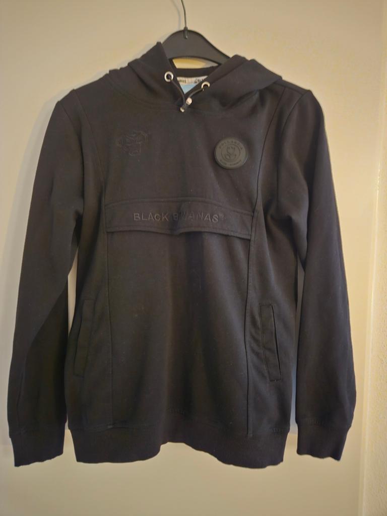 Black Bananas Hoodie Zwart Maat 164, Jongen of Meisje, Trui of Vest, Ophalen of Verzenden, Zo goed als nieuw