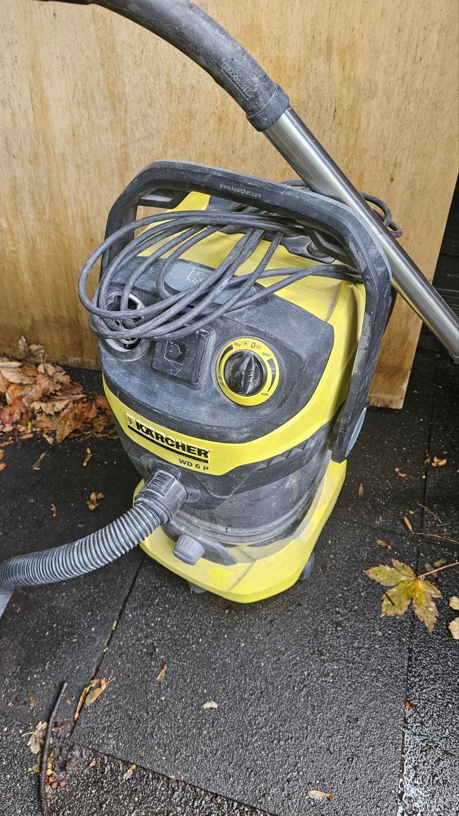 Kärcher WD 6 P Nat- en Droogzuiger, Witgoed en Apparatuur, Stofzuigers, Ophalen, Inclusief accessoires, Gebruikt, Kärcher