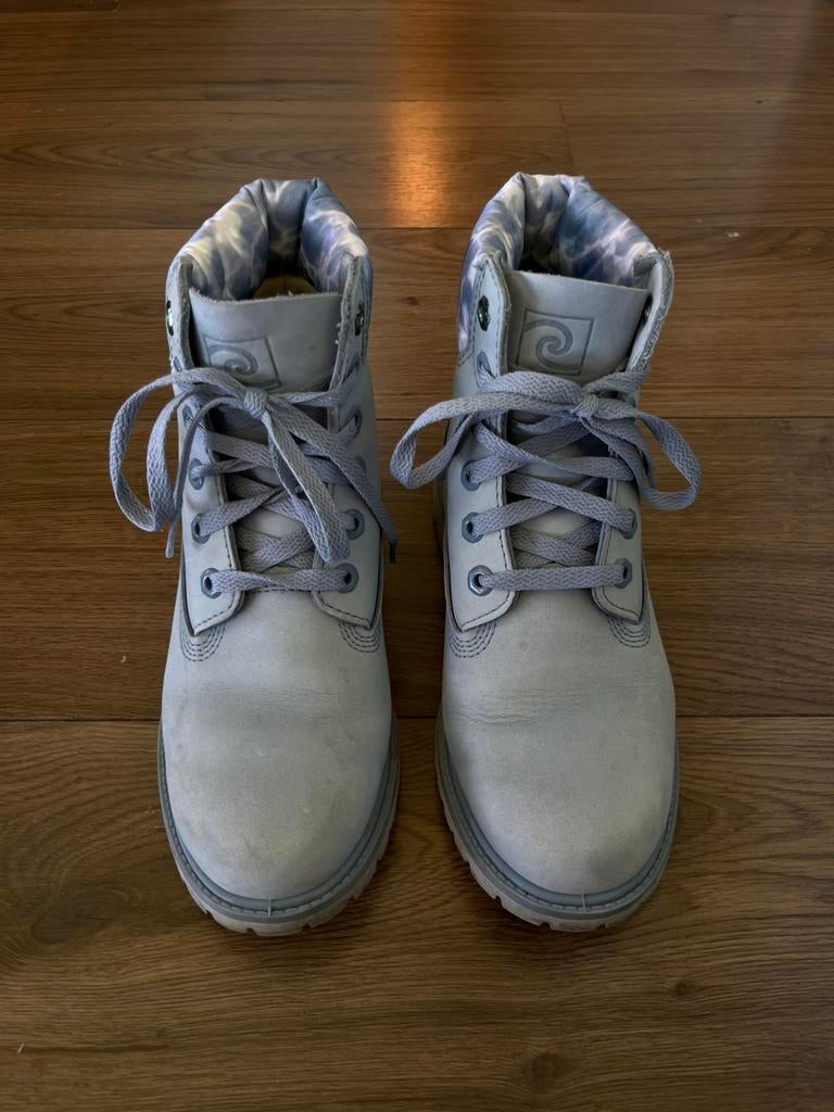 Limited edition Timberland maat 38,5, Blauw, Zo goed als nieuw, Wandelschoenen, Ophalen of Verzenden