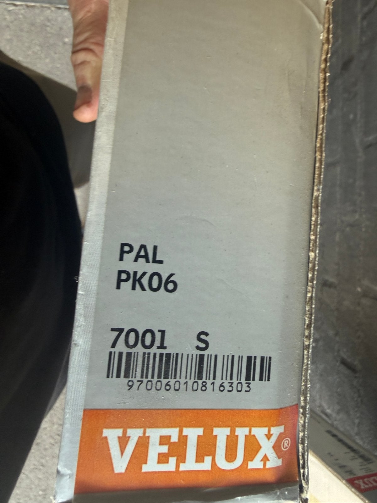 VELUX PAL PK06 7001S – Nieuw | Origineel, Ophalen, Minder dan 80 cm, 80 tot 120 cm, Nieuw