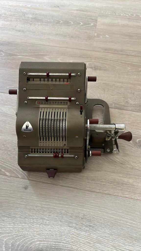 Rekenmachine Brunsviga RK13, Ophalen