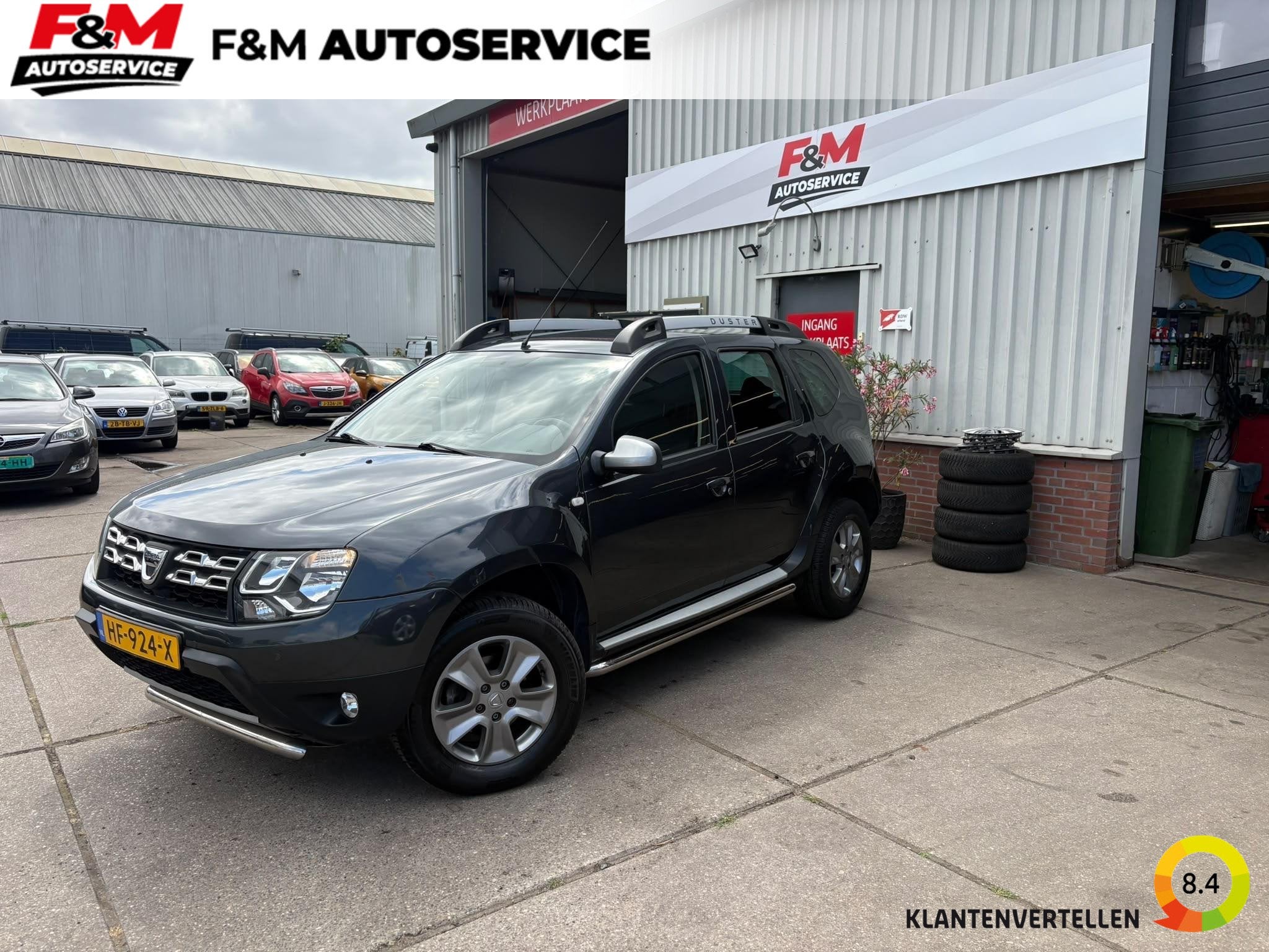 Dacia Duster 1.2 TCe 4x2 Prestige Airco, cruise, leder, trek, Voorwielaandrijving, 125 pk, Gebruikt, Euro 6