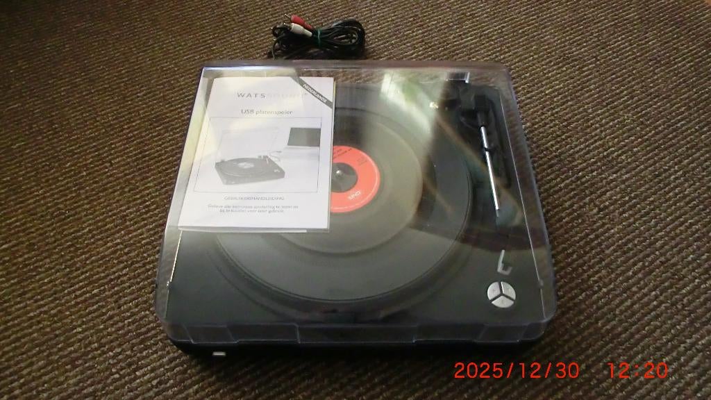 Wattsound USB platenspeler., Audio, Tv en Foto, Platenspelers, Gebruikt, Automatisch, Platenspeler, Ophalen