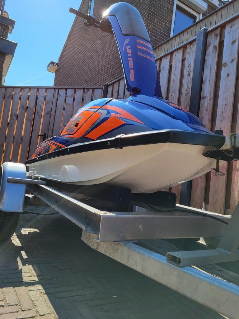Kawasaki jetski sx 650cc 2takt stand-up+trailer, Watersport en Boten, Ophalen, Gebruikt, Waterski's