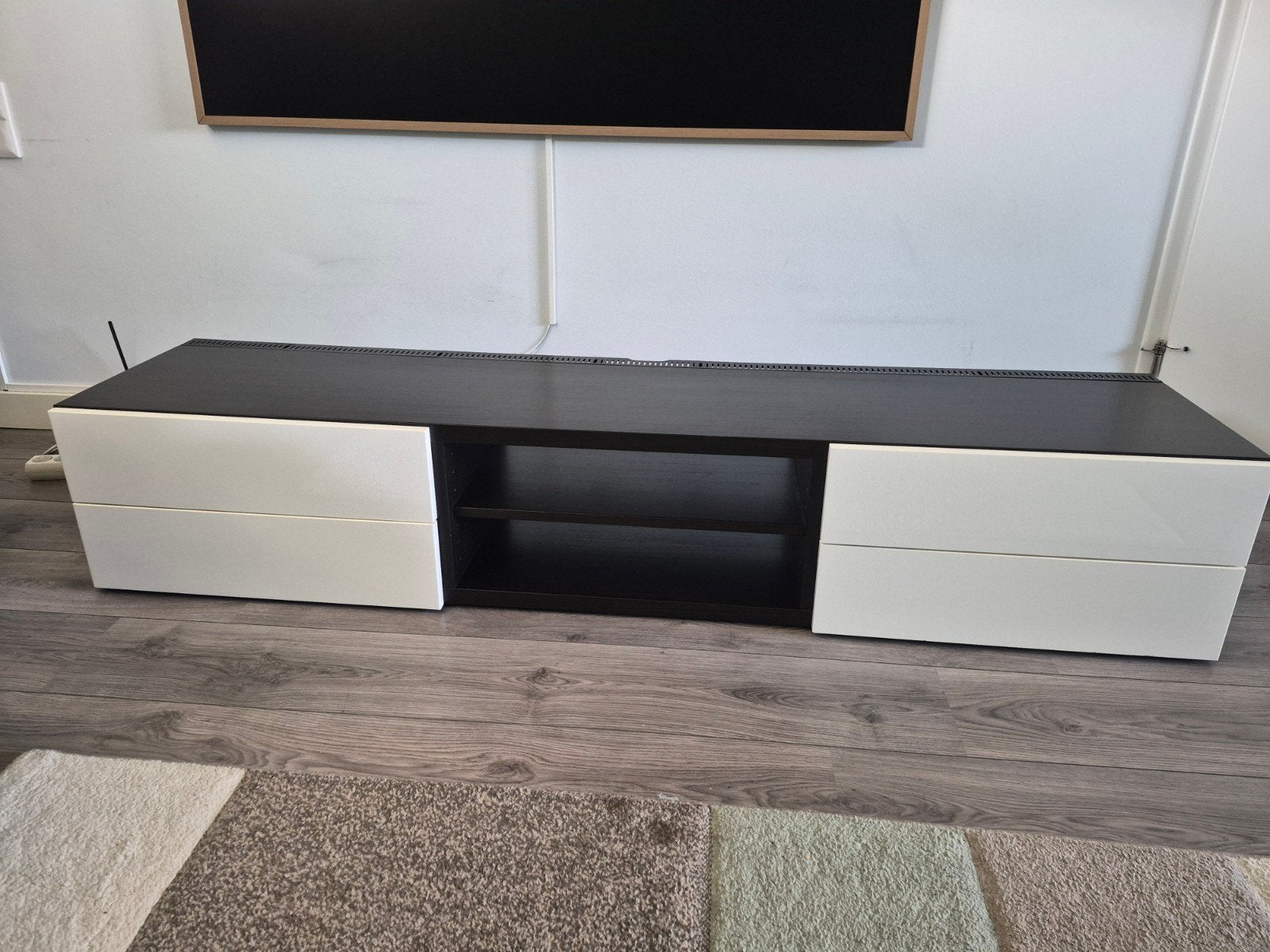 Besta TV meubel, Huis en Inrichting, Ophalen, Gebruikt, 150 tot 200 cm, Minder dan 100 cm