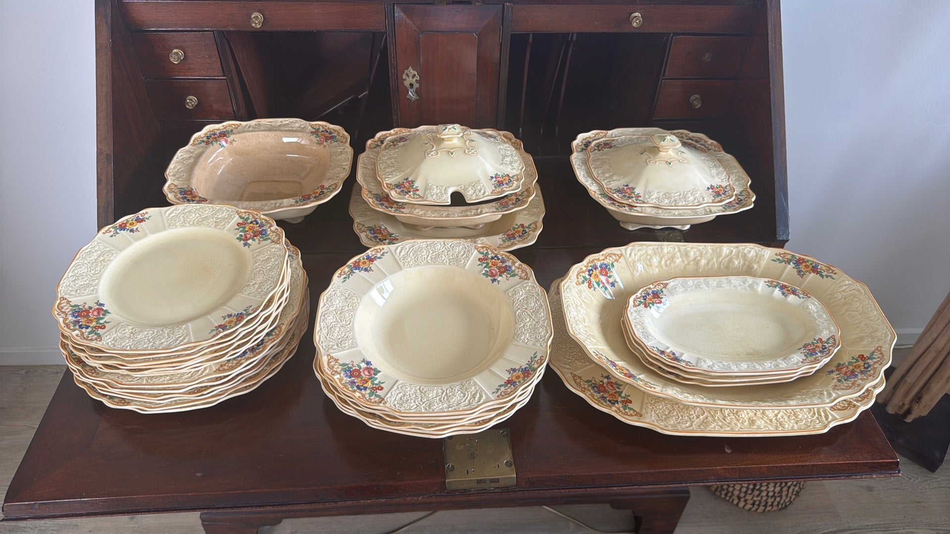 Servies myott Staffordshire England jaar 1930, Antiek en Kunst, Ophalen
