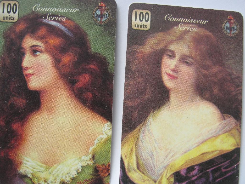 2 X Telefoonkaart / Phonecard - Connoisseur Serie / Asti, Verzenden, Buitenland