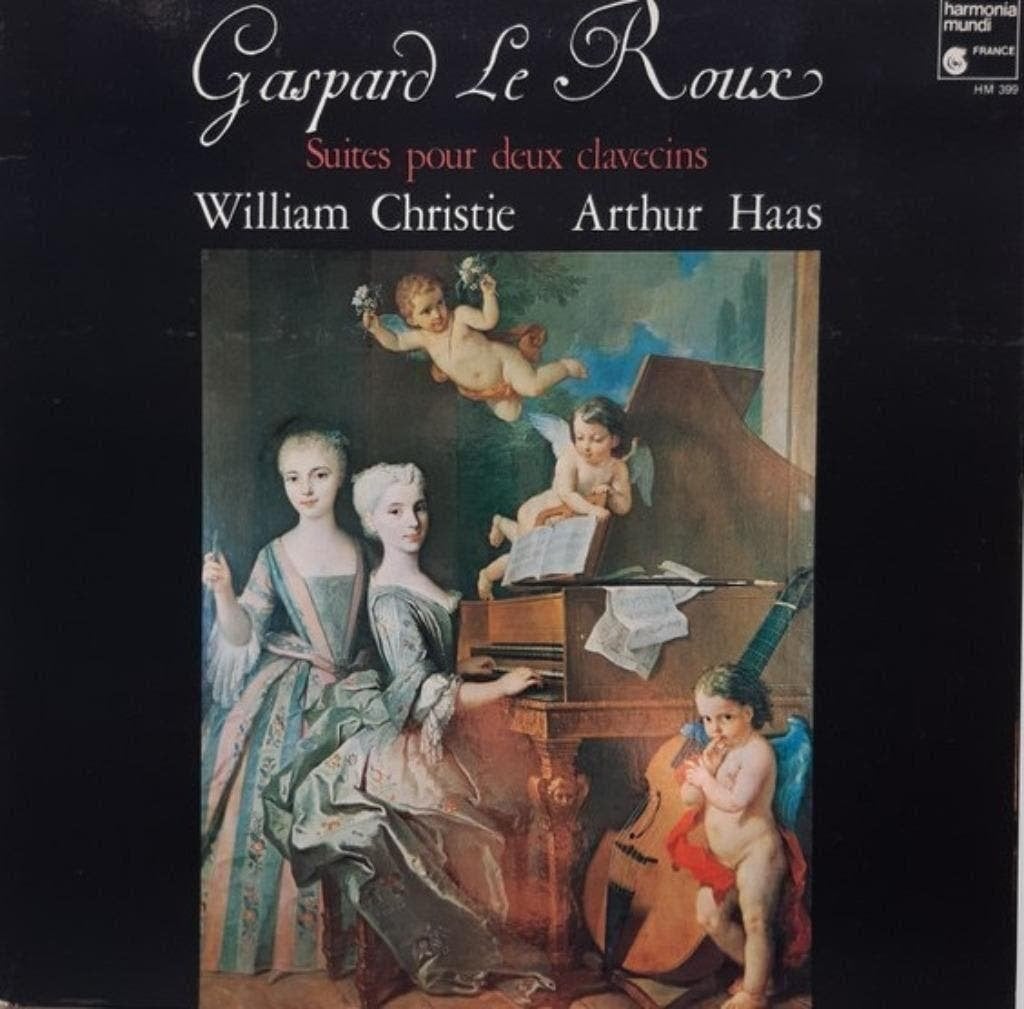 William Christie Arthur Haas Le Roux–Suites Pour 2 Clavecins, Cd's en Dvd's, Vinyl | Klassiek, Zo goed als nieuw, Kamermuziek