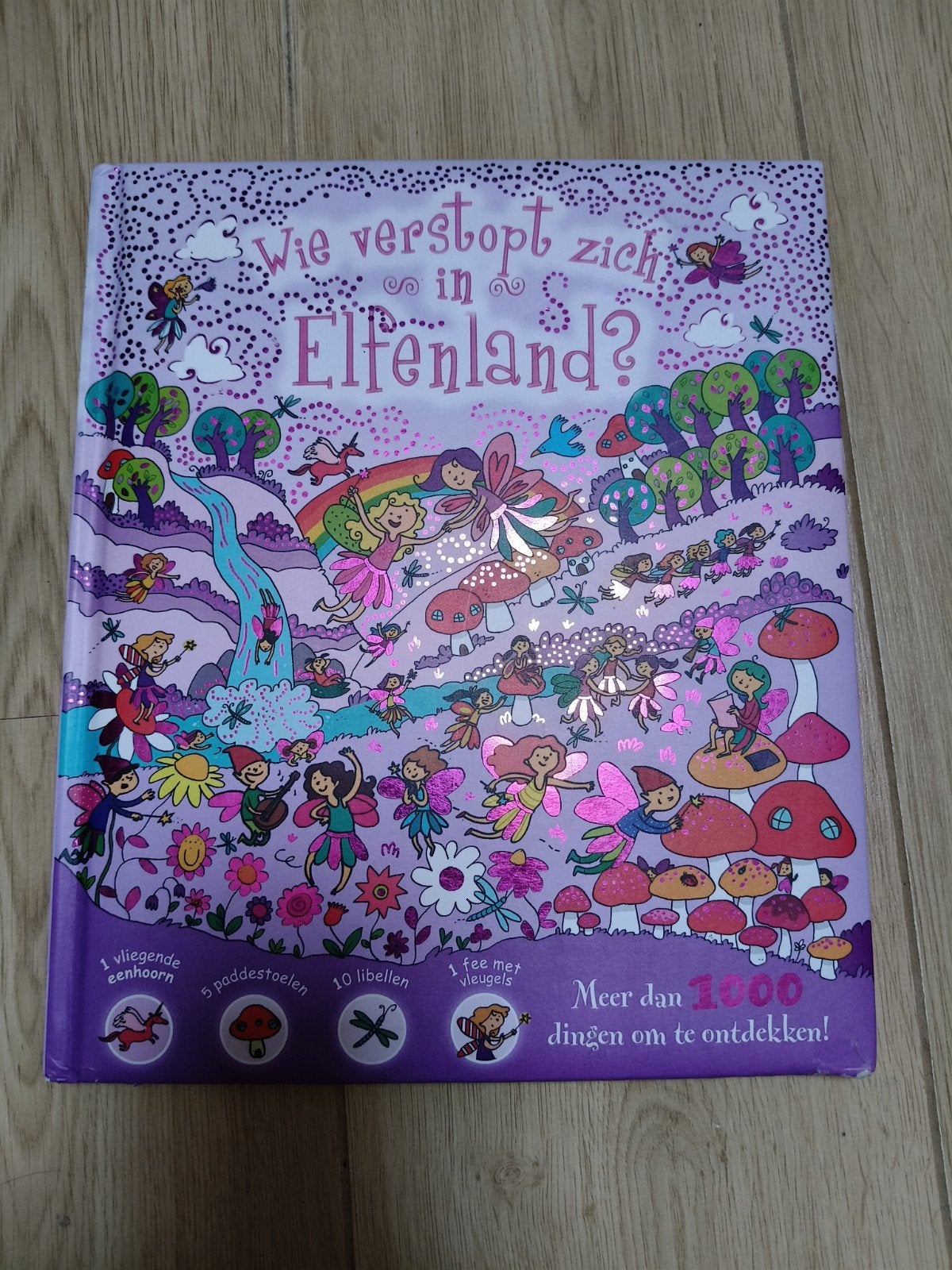 Wie verstopt zich in Elfenland? - Zoekboek voor kinderen, Boeken, Onbekend, 5 of 6 jaar, Jongen of Meisje, Ophalen of Verzenden